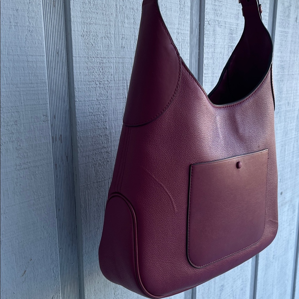 Kate Spade Aster Shoulder Bag Cranberry Cocktail Pebbled Leather EUC WKR00567 - Picture 10 of 12